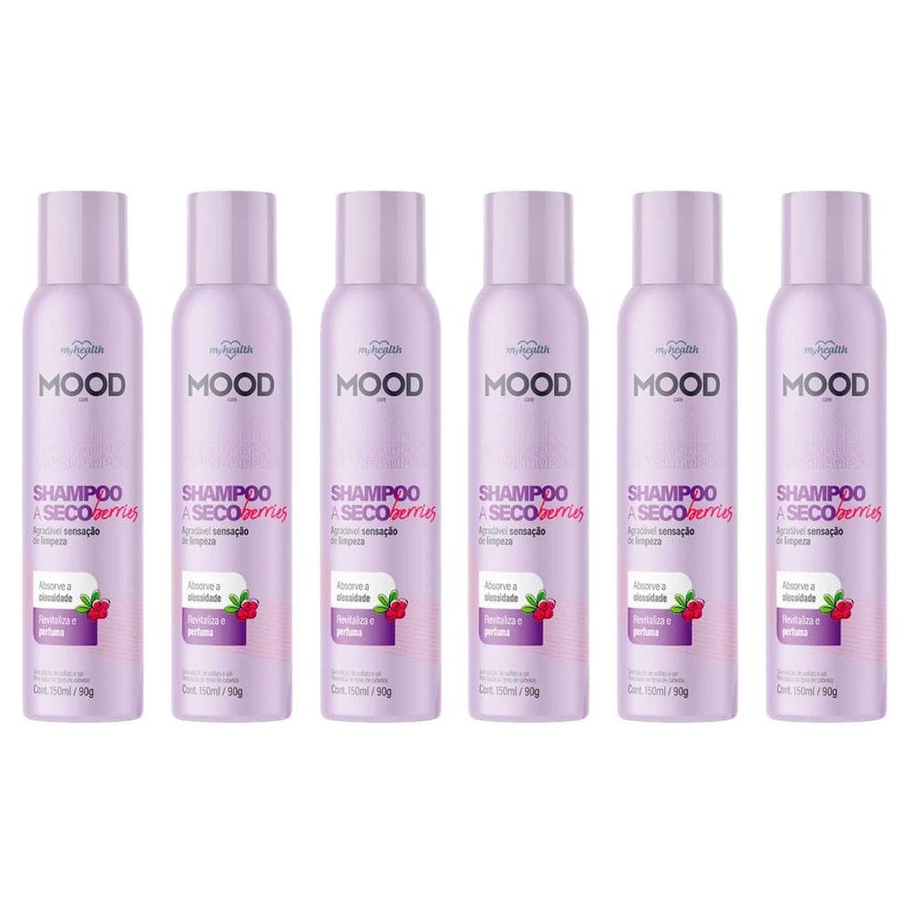Kit C/06 Shampoo A Seco Berries Mood Care My Health 150ml