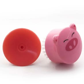 Escova para Unhas com Ventosa Porco 02 unidades