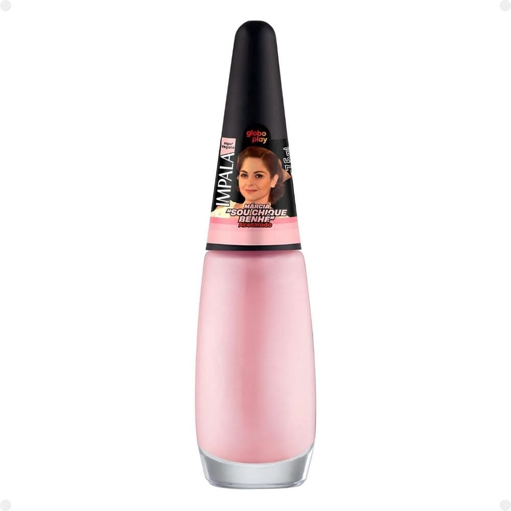 Esmalte Acetinado Impala Globoplay Marcia Sou Chique Benhê 7,5ml
