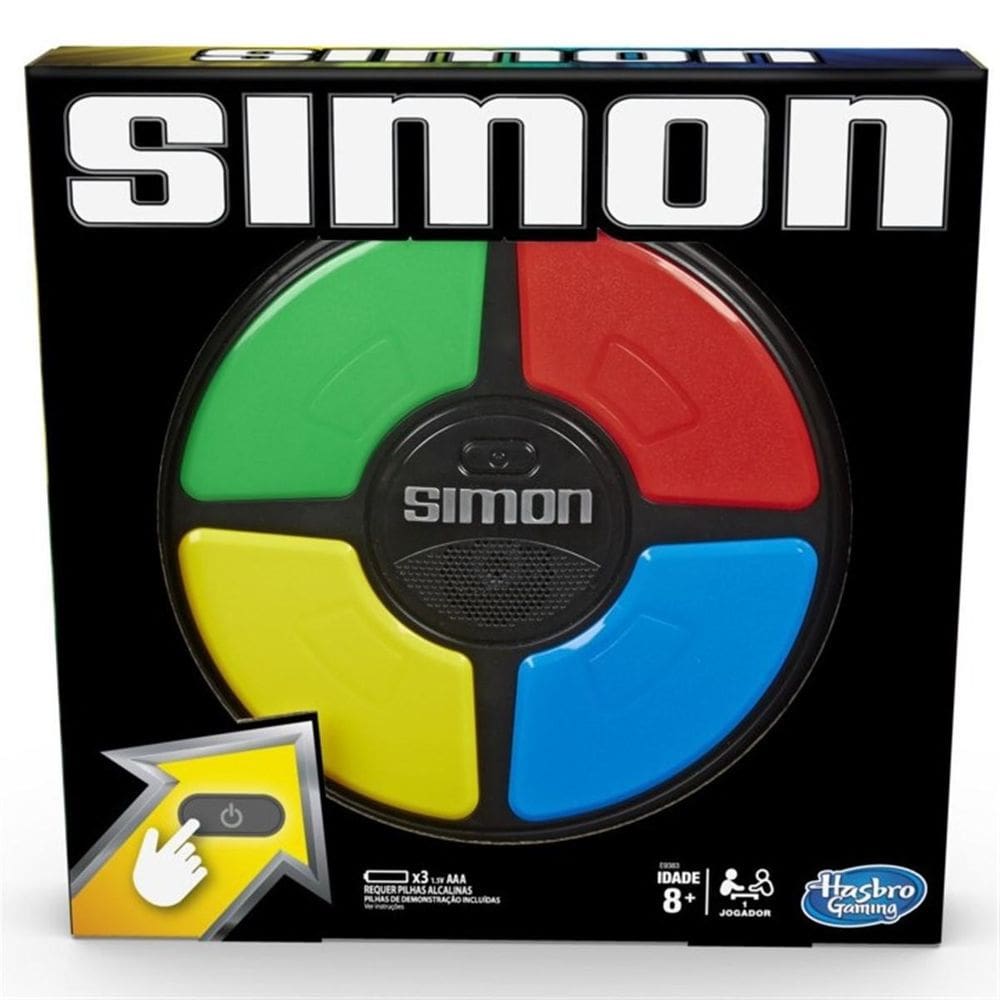 Jogo Eletrônico Simon Clássico Hasbro