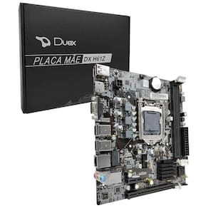 Placa Mãe Duex Dx H61Z, Intel 2º/3º Geração, Ddr3, Socket