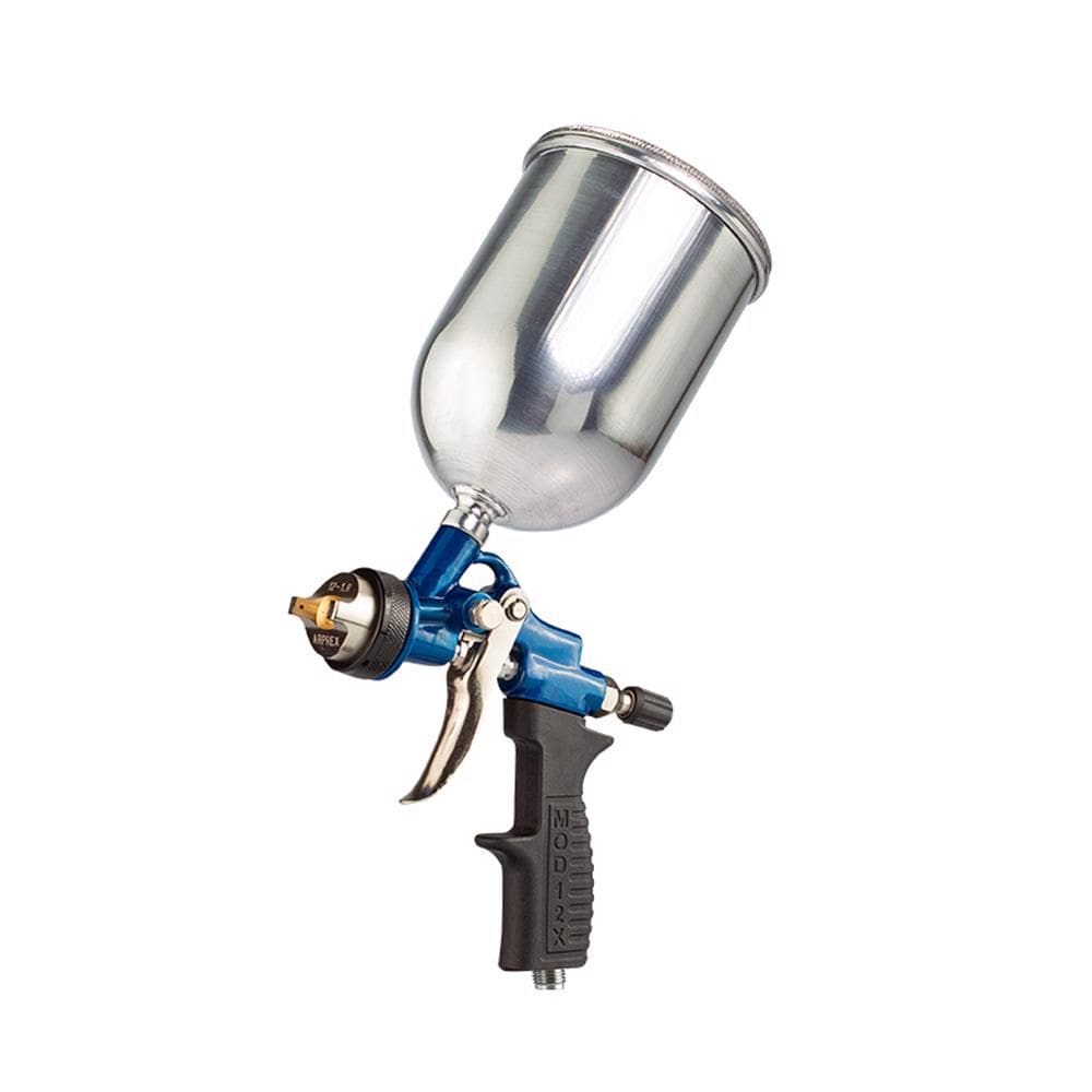 Pistola Pintura Tipo Gravidade 4 mm - Caneca Aluminio - Modelo 12X - 10056000 - Arprex