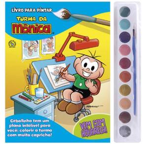 Livro Turma Da Mônica - Livro Para Pintar: Cebolinha