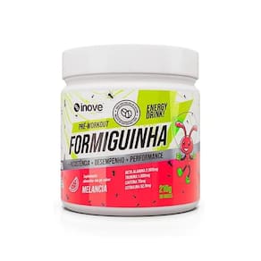 Pré Treino Sabor Melancia Formiguinha 210G Inove Nutrition