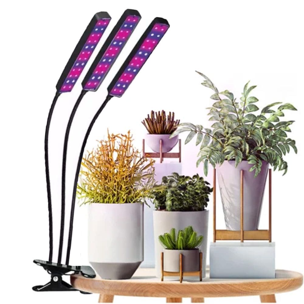 Lampada Luminaria Cultivo Plantas Interno Temporizador Luz UV Ultravioleta Grow Indoor Terrario Hidroponica