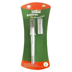 Estilete De Precisão Com 02 Laminas Extra