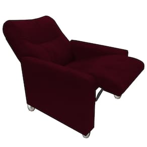 Poltrona Do Papai E Mamae Reclinável Classic Moderna Bordo