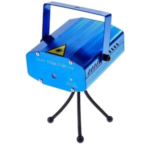 Mini Laser Stage Lighting Projetor Holográfico Tripé