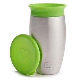 Copo Termico Inox 296ml Miracle 360 Munchkin Verde