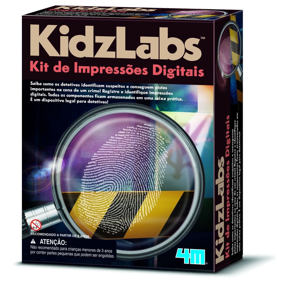 Kit De Impressões Digitais - 4 M