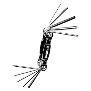 Ferramenta Multiuso Guitarra/Baixo D`Addario Pw-Gbmt-01