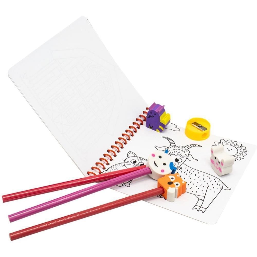 Livro Brinquedo Ilustrado Kit Divertido Fazenda