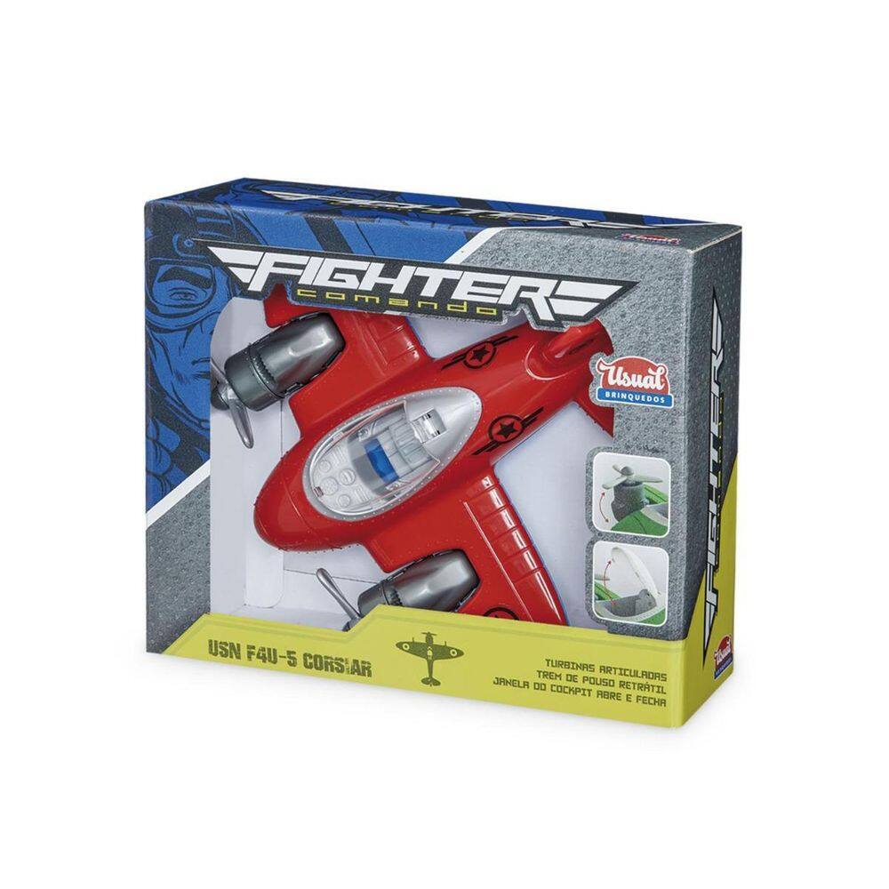 Avião Fighter Comando Usual Ref 455