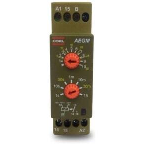 Relé Temporizador Multifunção Pulso Retardo Aegm 94 A