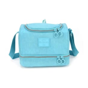 Lancheira Bolsa Térmica Escolar Crinkle Up4You - Turquesa