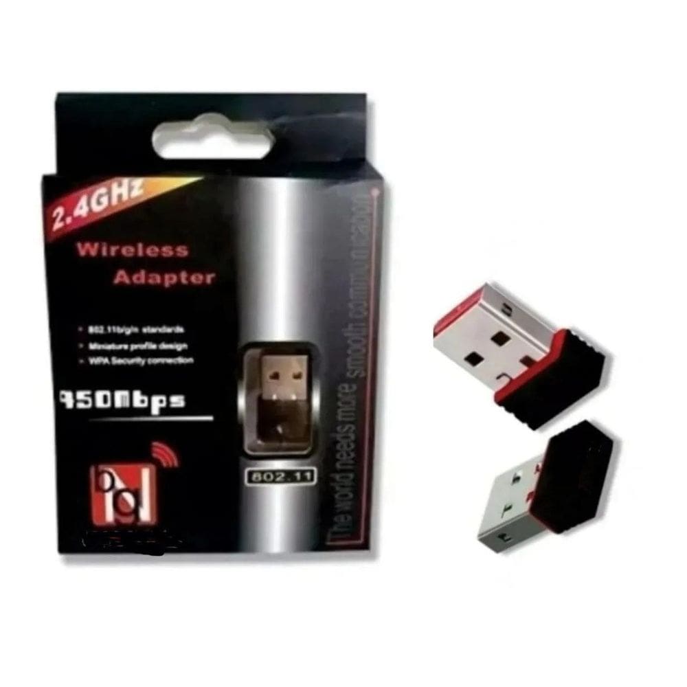 Adaptador Rede Usb Sem Fio Wireless Compatível