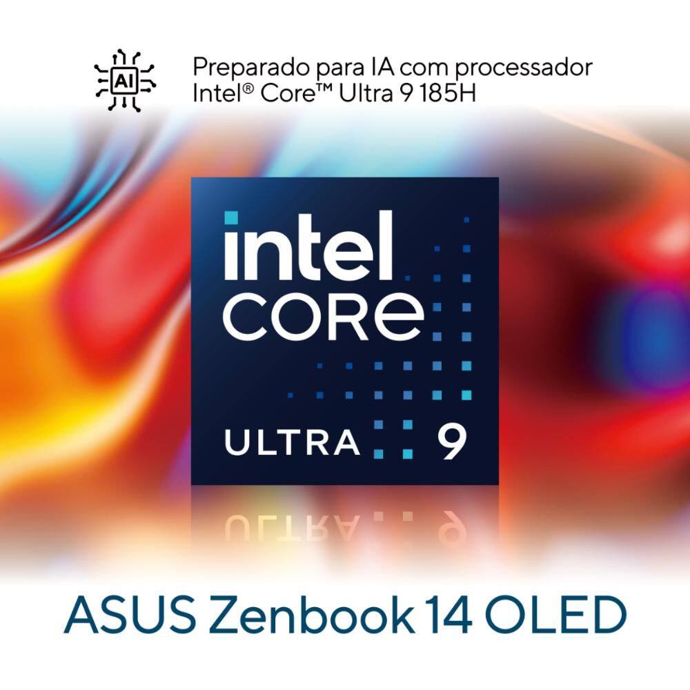 Notebook ASUS Zenbook 14 OLED UX3405MA | Casas Bahia