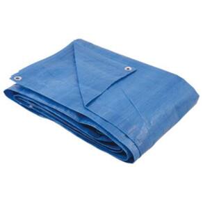 Lona Azul 4X3M Uso Leve Impermeável 100 Micras