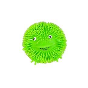 Bola Maluca Sapo Com Led Cor Verde De Apertar