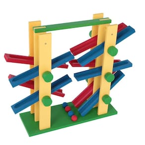 Brinquedo Equilibrando Bolinhas 2X2 Madeira 1168 Carlu