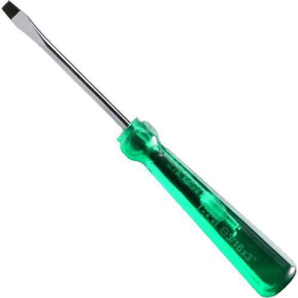 Chave De Fenda 3X16 X 04 - Eda 9To Cabo Transparente Verde