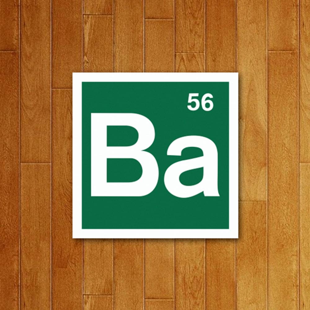 Placa Decorativa - Bromo Tabela Periódica