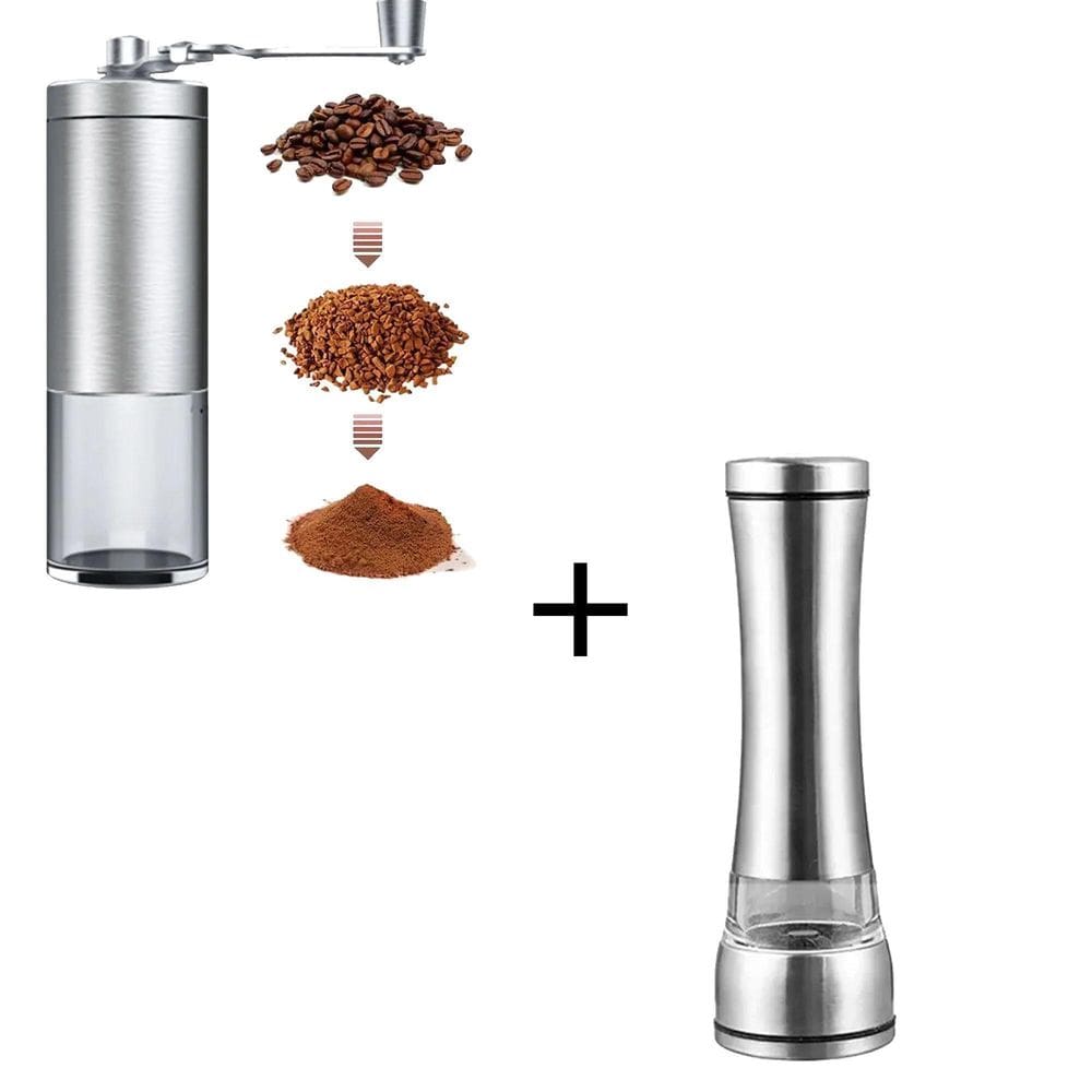 Moedor De Café Gourmet Manual + Moedor De Pimenta Gourmet