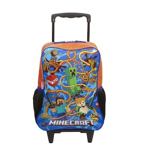 Mochila De Rodinha Grande Minecraft