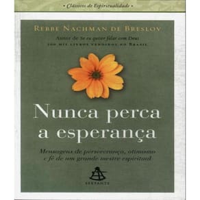Livro Nunca Perca A Esperanca