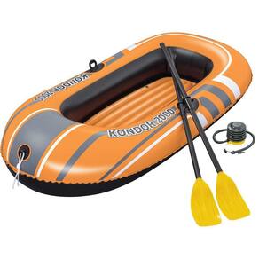Bote Inflável Hydro Force C Remo E Bomba De Ar 196X114Cm Bel