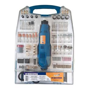Kit Micro Retífica Importway 234 Acessórios Iwkmr234