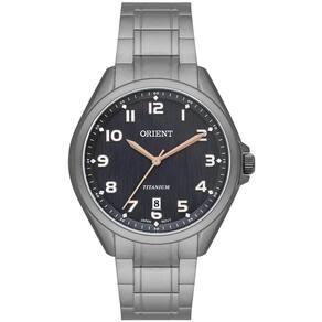 Relógio Orient Masculino Ref: Mbtt1001 G2Gx Casual Titânio