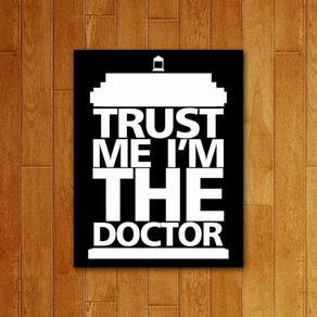Placa Decorativa - Trust Doc