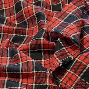 3 Metros Tecido Flanela Xadrez Estampada - Estampas Diversas