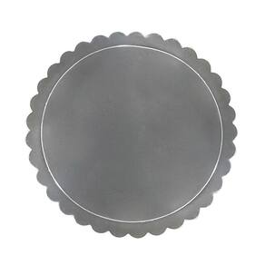Kit Base Laminada Prata 28Cm - 10 Unidades - Jr28Pa