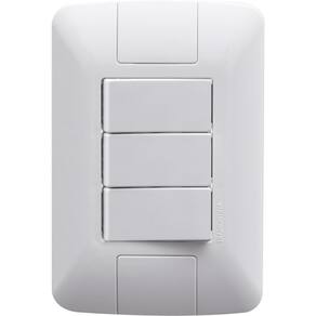 Conjunto 4X2 Com 3 Interruptores Paralelos 6 A Tramontina