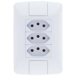 Conjunto 3 Tomadas 2P+T 10A 250 V 4X2 Aria - Tramontina