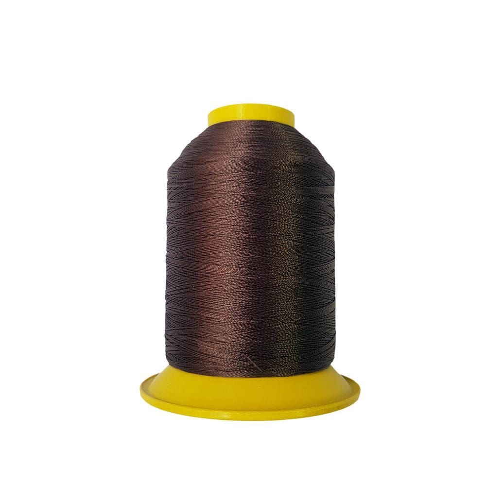 Linha Nylon Costura De Peruca Aplique Entrelace 500M - Café