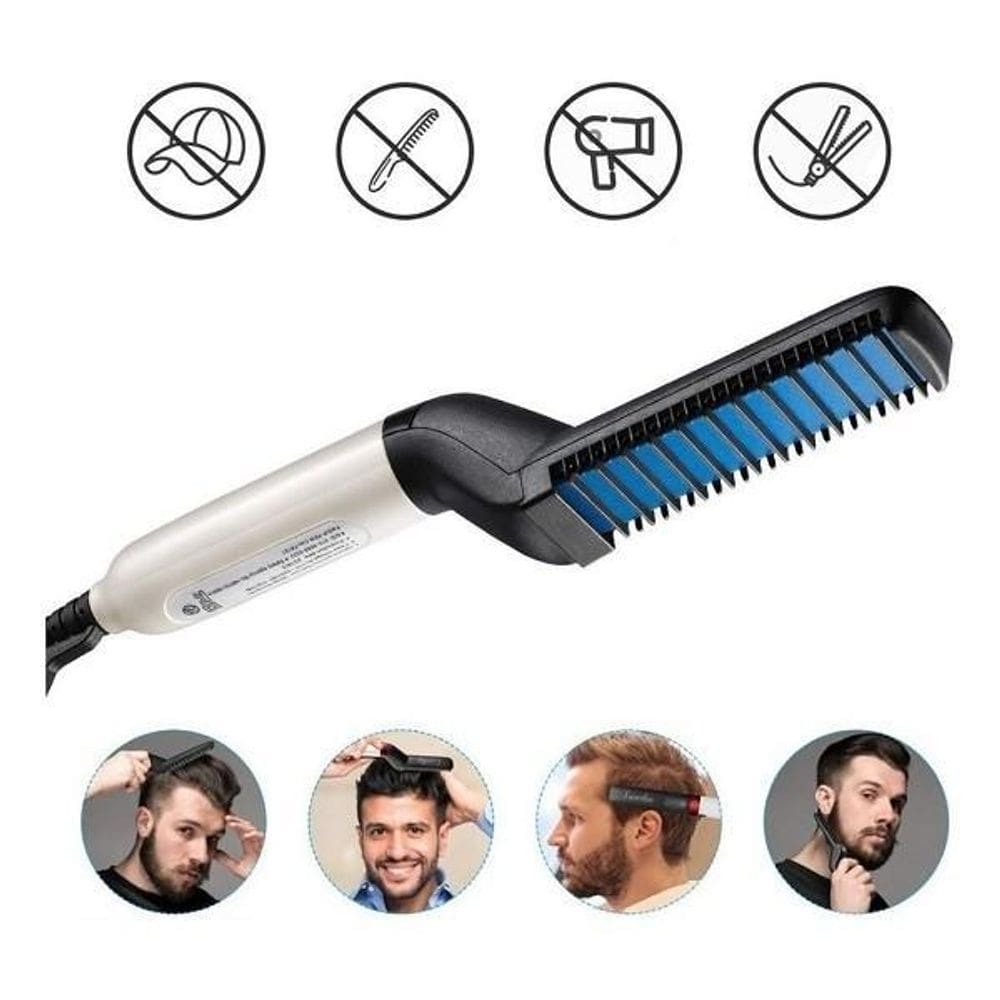 Alisador De Barba/Cabelo Rapido Multifuncional - Beleza