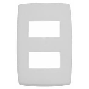 Placa 4x2 Dois Postos Separados Branco Legrand