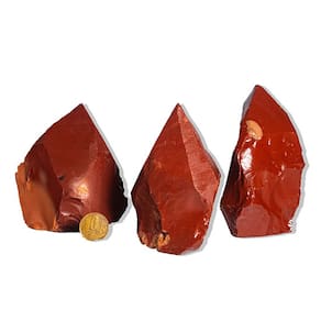 05 Jaspe Vermelho Pé e Bico Serrado 300 a 400g Média 10cm