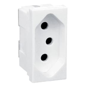Módulo Tomada PialPlus 220V 3P+T Anti Chama