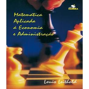 Livro Matematica Aplicada A Economia E Administracao