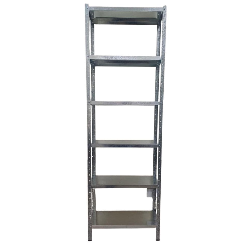 Prateleira De Aço Galvanizado 60 Cm Com 6 Bandejas