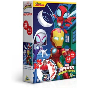 Spidey - Homem De Ferro - Qc 28 Pecas Grandinho