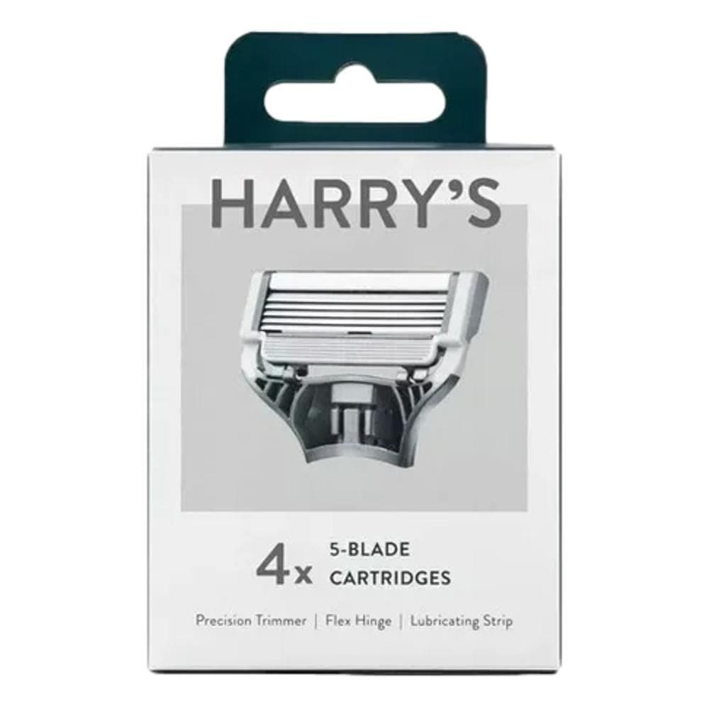 Recargas Lâmina Barbear Harry`S - 4 Unidades