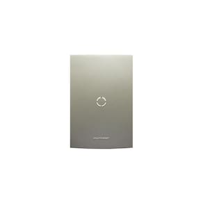Placa 4X2 Cega Saída Fio Inova Pro Class Alumbra Champagne