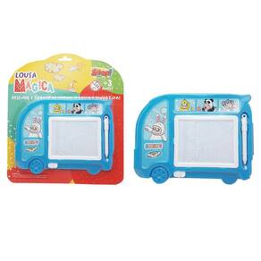 Quadro Mágico Azul Divertido Com Caneta Brinquedo Educativo