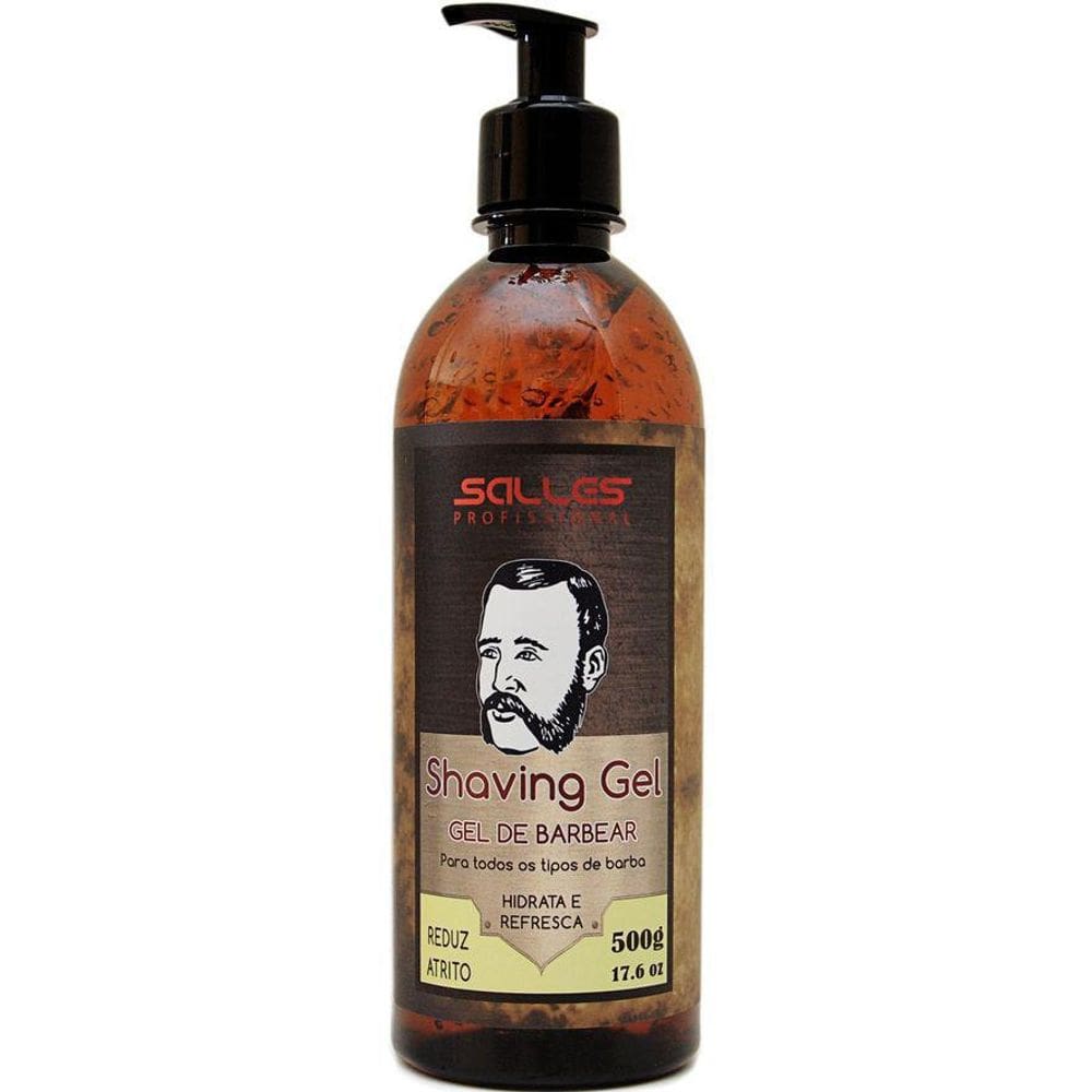 Gel de barbear Salles Profissional 500gr