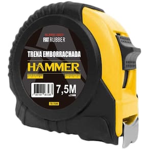 Trena Emborrachada Com Trava 7,5mts x 25mm Hammer